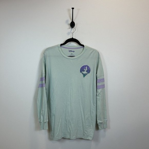 Disney Tops - Disney The Little Mermaid Atlantica Spell Out Jersey Medium Disney Ombre